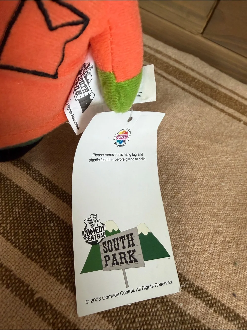 South Park Kyle Plush — Green Hat & Orange Jacket